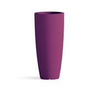 VASO RESINA ALTO MODERNO TONDO PLASTICA PIANTA GIARDINO VASI MADE IN ITALY