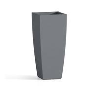 VASO RESINA ALTO MODERNO QUADRATO PLASTICA PIANTA GIARDINO VASI MADE IN ITALY
