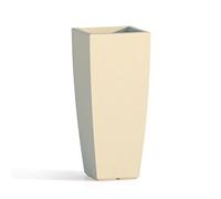 Tekcnoplast STILO SQUARE V0085 vaso, AVORIO, cm 33 x 33 -H 70 cm.