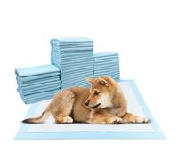 Tekenewbse 50 Pezzi Traversine Cani 45 × 60 cm, Tappetini Igienici per Cani, Tappetino Cane Traversina Tappetino Pipi Assorbenti Igienico, 5 Strati Prova Perdite Superficie Asciugatura Rapida