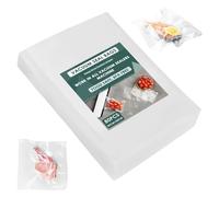 Tekenewbse 80 Buste Sacchetti Sottovuoto per Alimenti, 30 cm × 20 cm Sacchi Sacchetti Sottovuoto Professionale per Tutte le Macchine Sott, Sacchetti per Sottovuoto Testurizzato di Grado Commerciale