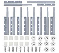 Tekenewbse Push Pull per Ante, 10 Pezzi Chiusura Magnetica Ante, Apriporta Push to Open per Armadi, Armadio Magnetic Push Latch, Ammortizzatori Ante Armadio Chiusure Magnetiche Mobili Sistema Calamite