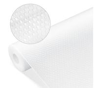 tekenewbse Tappetino Cucina, 30cmx400cm Trasparente Tappetino Antiscivolo, Rivestimento Cassetti, Antiscivolo Rotolo Plastica Non-Adesivo EVA per Mensola Frigorifero Tavolo Mobile Cucina Ripiani