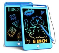 TEKFUN 2 Pack 8,5 Pollici Tavoletta Grafica,LCD Lavagna Cancellabile Bambini,giocattoli educativi per bambini,regalo di compleanno per Ragazzi e bambine da 3 4 5 6 7 anni.