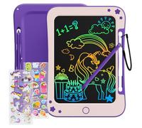 TEKFUN Tavoletta Grafica Bambini 8,5 Pollici LCD Lavagna per Bambini, Lavagna Cancellabile Bambini, Giocattolo per 2 3 4 5 6 7 anni Bambini Regali di Compleanno per Ragazzi e Ragazze (Viola)
