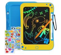 TEKFUN Tavoletta Grafica Bambini 8,5 Pollici LCD Lavagna per Bambini, Lavagna Cancellabile Bambini, Giocattolo per 3 4 5 6 7 anni Bambini Regali di Compleanno per Ragazzi e Ragazze (Blu Giallo)