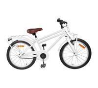 TEKGHUT Bicicletta da 12 pollici, telaio in acciaio nero