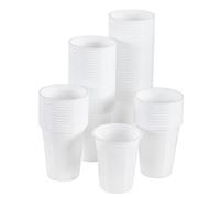 TEKHOME 3000pz BICCHIERI RIUTILIZZABILE BIANCHI PER ACQUA 200ml OTTIMO PER BAR RISTORANTI UFFICI E MAGAZZINI TUTTI I TIPI DI BEVANDE