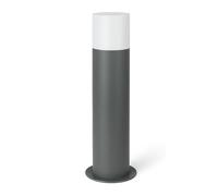 TEKHOME Lampione da Giardino IP54 E27 | Paletto Luminoso da Esterno in Alluminio | Per Vialetti, Cortile e Terrazzo | Max 60W | Modello 529PA-B440 (GRIGIO)