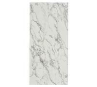 TEKHOME Piastrelle autoadesive PVC Adesive Effetto Marmo Piastrelle Impermeabile Autoadesivo carta da parati soggiorno bagno cucina decorazione casa 30x60 cm (12, MARMO BIANCO CHIARO)