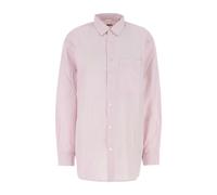 Tekla - Camicia da pigiama oversize in popeline ricamata - - Shirts - Uomo - Rosa - L