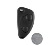 TEKLIGHT CORRIERE ESPRESSO GLS 24/48h Cover Chiave 2 Tasti + Logo non originale + Batteria CR2032 “OMAGGIO” di Ricambio Riparazione per ALFA ROMEO 147 156 166 GT LAMA SIP22