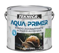 TEKNICA aqua primer fondo aggrappante universale all'acqua lt 2,5 bianco opaco