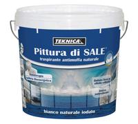 Teknica PITTURA DI SALE iodato bianca traspirante antimuffa alta copertura