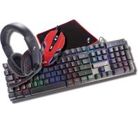 TekNmotion Nibiru 4-In-1 Gaming Bundle Keyboard, Mouse, Headset, Mousepad - (PC)