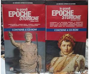 TeknoFilm - 12 CDRom - LE GRANDI EPOCHE STORICHE Prima e Seconda parte (2003) - REPUBBLICA/L'ESPRESSO