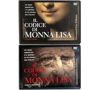 TeknoFilm - 2 DVD - LEONARDO DA VINCI - IL CODICE DI MONNA LISA (Prima e Seconda Parte) di Roberto Leoni (2005) - FABBRI EDITORI
