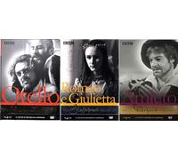 TeknoFilm - 3 DVD - The Shakespeare collection (OTELLO + AMLETO + ROMEO E GIULIETTA) di A.A.V.V. (1996) - REPUBBLICA/L'ESPRESSO