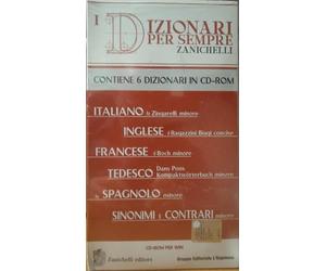TeknoFilm - 6 CDRom - I dizionari per sempre della Zanichelli (2003) - REPUBBLICA/L'ESPRESSO