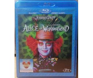 TeknoFilm - Bluray + E-Copy - ALICE IN WONDERLAND di Tim Burton (2010) - WALT DISNEY