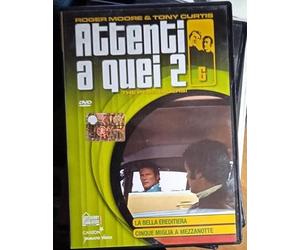 TeknoFilm - DVD - ATTENTI A QUEI 2 Vol. 06 (La bella ereditiera + Cinque miglia a mezzanotte) con Roger Moore (1971) - HOBBY & WORK