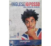 TeknoFilm - DVD + CD + Booklet - INGLESE IO POSSO Volume 9 - LOWER INTERMEDIATE ONE (2007) - GAZZETTA DELLO SPORT