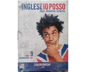 TeknoFilm - DVD + CD + Booklet - INGLESE IO POSSO Volume 9 - LOWER INTERMEDIATE ONE (2007) - GAZZETTA DELLO SPORT