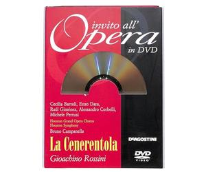 TeknoFilm - DVD - INVITO ALL'OPERA Volume 7 - GIOACCHINO ROSSINI - LA CENERENTOLA: Bruno Campanella - Houston grand opera chorus and orchestra di Brian Large (1991) - DE AGOSTINI
