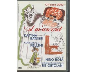 TeknoFilm - DVD - NINO ROTA - A M'ARCORD - CONCERTO PER FELLINI di Ruggero Deodato (2003) - LASER FILM
