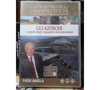 TeknoFilm - DVD - Piero Angela presenta Capolavori delle grandi civiltà N° 23 - GLI AZTECHI: I SEGRETI DEGLI INGEGNERI PRECOLOMBIANI (2011) - CORRIERE DELLA SERA