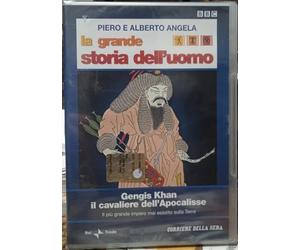 TeknoFilm - DVD - Piero Angela presenta: La grande storia dell'uomo N° 11 - GENGIS KHAN IL CAVALIERE DELL'APOCALISSE (2008) - CORRIERE DELLA SERA