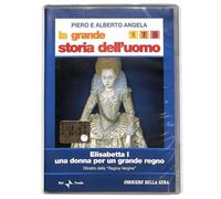 TeknoFilm - DVD - Piero angela presenta La grande storia dell'uomo N° 20 - ELISABETTA I: UNA DONNA PER UN GRANDE REGNO (2008) - CORRIERE DELLA SERA