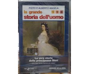 TeknoFilm - DVD - Piero angela presenta La grande storia dell'uomo N° 24 - LA VERA STORIA DELLA PRINCIPESSA SISSI (2008) - CORRIERE DELLA SERA