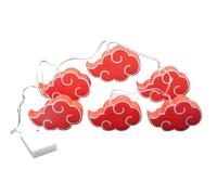 Teknofun, Ghirlanda Luminosa LED Naruto Akatsuki Decorazione Interna 2m, Rosso