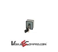 TEKNOS TSC1 SELETTORE A CHIAVE DA ESTERNO IN ABS CON RITORNO A MOLLA