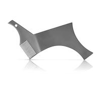 Teksome Barba Guida Shaper - Modello di Baffi in Acciaio Inossidabile per Uomo,Regalo Perfetto per Giorno di Natale, Compleanno, l'anniversario e Qualsiasi Evento Speciale