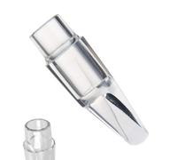 Teksome Bocchino Per Sassofono Trasparente - Accessorio Bocchino per Sax | Accessorio Strumentale per Musicista Appassionato Insegnante,Allievi Principianti