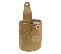 Teksome Borsa da cintura, borsa per raccogliere la frutta per cintura, borsa a rete con coulisse, grande capacità, per organizzare gli attrezzi e organizzare lo spazio, attività all'aperto