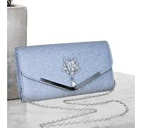 Teksome Borse A Serratura Per Donna Per La Sera - Borse A Tracolla Eleganti Con Chiusura Magnetica,Accessorio Moda Multifunzionale Per Sorella Figlia Fidanzata Moglie Regalo Ideale
