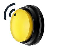 Teksome Bottoni parlanti per Cani, Pulsante Audio Pulsante parlante Registrabile, 30 Secondi di Registrazione vocale Cicalini di addestramento vocale per Animali Domestici per addestramento