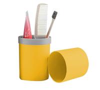 Teksome da denti da viaggio, porta spazzolino da denti da viaggio,Contenitore a pennello portatile - da denti spazzolino da denti per il vagone multifunzione per le perdite per la scuola di
