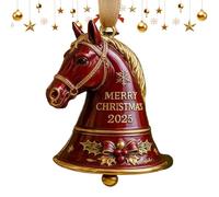 Teksome Decorazioni Per L'Albero Di Natale,Addobbi Stagionali Souvenir Delle Feste | Ornamento A Testa Di Cavallo - Per Amici E Famiglia, Vacanza, Interno Ed Esterno, Parete, Finestra, Casa E Uffici