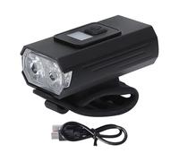 Teksome Faro per Bici, Luce Anteriore per Bici da Strada con Display della Batteria, Decorazioni per Raggi per Bici per pendolarismo, Viaggi, esplorazioni all'aperto, Gare ciclistiche, Guida