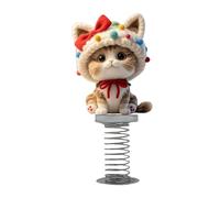 Teksome Figure Da Cruscotto | Decorazione Per Console Centrale - Ornamento Acrilico Forma Di Gatto Per Comodino Auto Furgone Camion