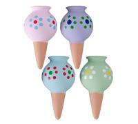 Teksome Globi D'acqua Per Piante Da Interno - Set di Bulbi e Globi per Irrigazione Automatica - 4 Pezzi Accessori Giardinaggio Decorativi Per Vacanze E Viaggi