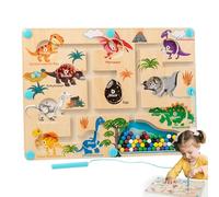 Teksome Labirinto Magnetico Dei Colori,Giocattolo Educativo per Apprendimento Precoce,Tavola Puzzle Con Ordinamento Dei Colori E Conteggio - Adatto a Bambini, per Uso in Casa e in Viaggio con Auto