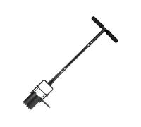 Teksome Piantabulbi | Trapiantatore Giardino a Manico Lungo - Pala Multiuso in Acciaio con Design Ergonomico per Giardinaggio, Semina, Manutenzione Prato, Trapianto Piantine e Arieggiatura Terreno