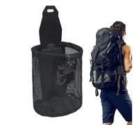 Teksome Piccola sacca per riporre gli attrezzi, borsa a rete con coulisse, grande capacità, per organizzatori di spazi quotidiani, per la caccia, il ciclismo, il campeggio, l'arrampicata e i viaggi