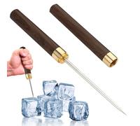 Teksome Piccozza Ghiaccio | Acciaio Inossidabile Piccozza Rompighiaccio con Custodia,Attrezzo Manuale Cibo Impugnatura Antiscivolo per Scultura Ghiaccio Cucina Cocktail