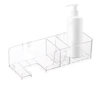 Teksome Porta 'asciugatrice, supporto per asciugacapelli,Adesivo a parete per l'organizzatore per asciugacapelli per risparmio spaziale chiaro - Organizzatore del bagno senza trambusto per stazioni di